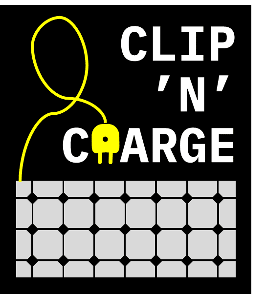 Logo CLIP'N'CHARGE - Das Balkonkraftwerk