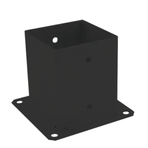 Beam base for pergola or terrace roofing 100x100 mm