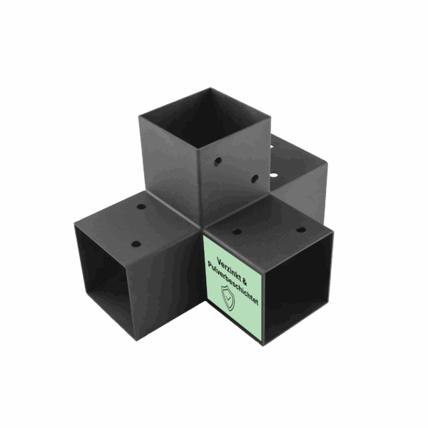 X-hoekconnector Stalen connector Stalen connector