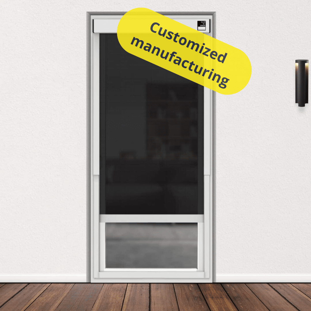 External roller blind for balcony doors made to measure - Customised