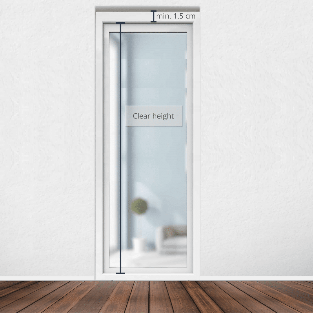 Clear window height