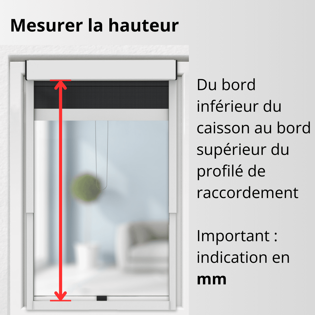 Mesurer correctement le cadre fixe de la moustiquaire, protection contre les moustiques, mesure de la moustiquaire