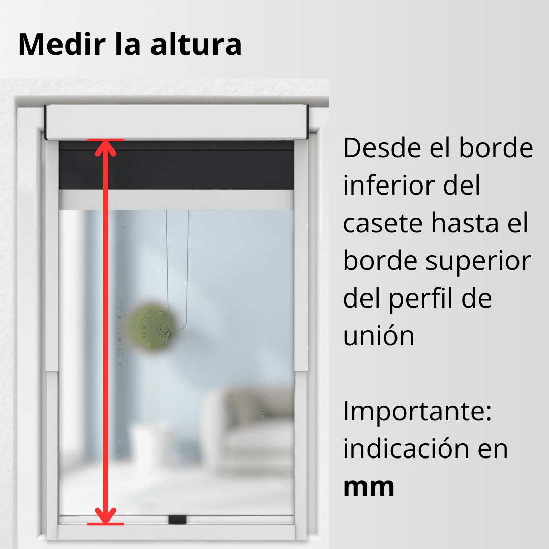 Medir correctamente los marcos de mosquitera, protección contra mosquitos, dimensiones de mosquitera