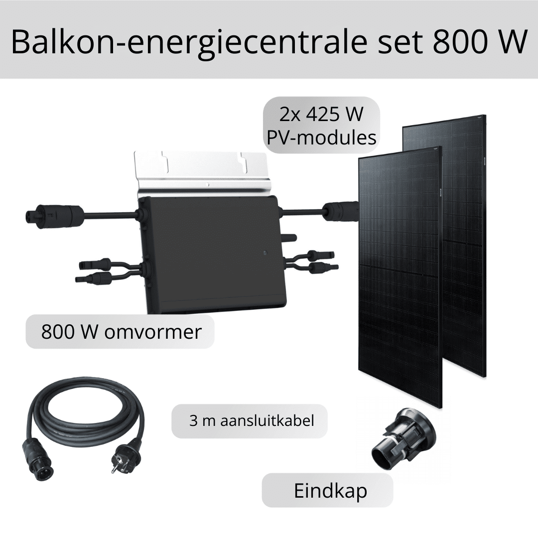 Balkon centrale set 800W