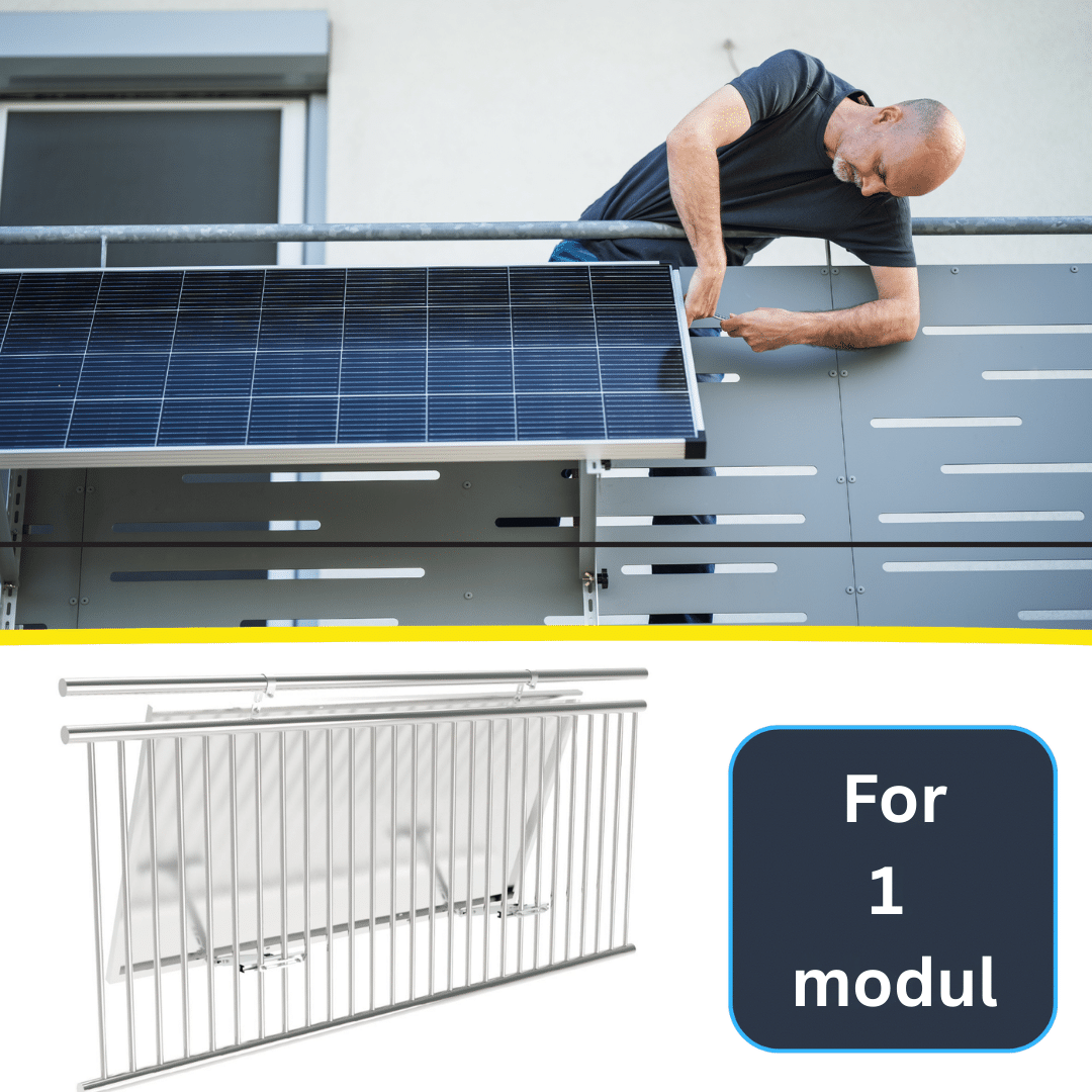 Picture Mounting balcony power station on balcony railing