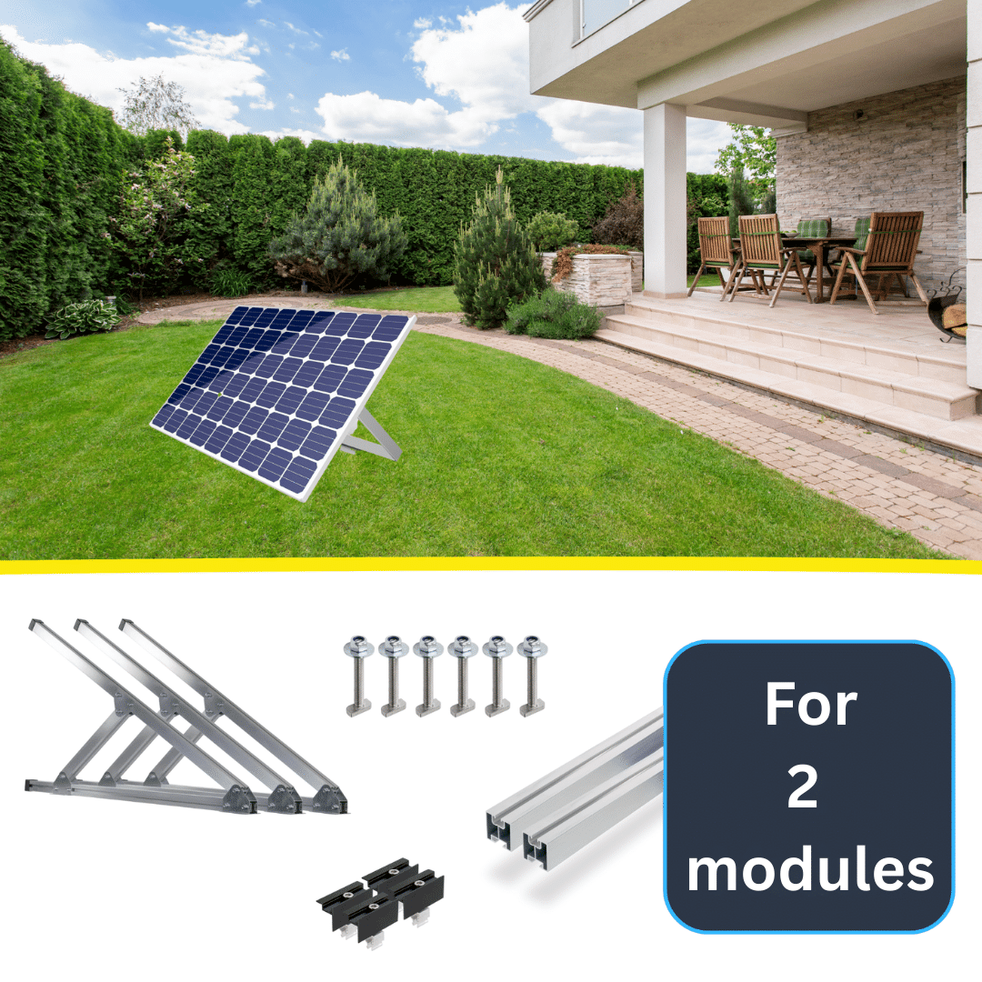 Mounting bracket for balcony power stations